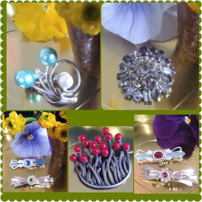 Винтажные броши времён СССР