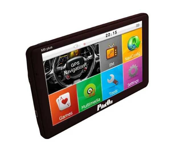 GPS camion PilotOn 7 inch cu harti igo actualizate