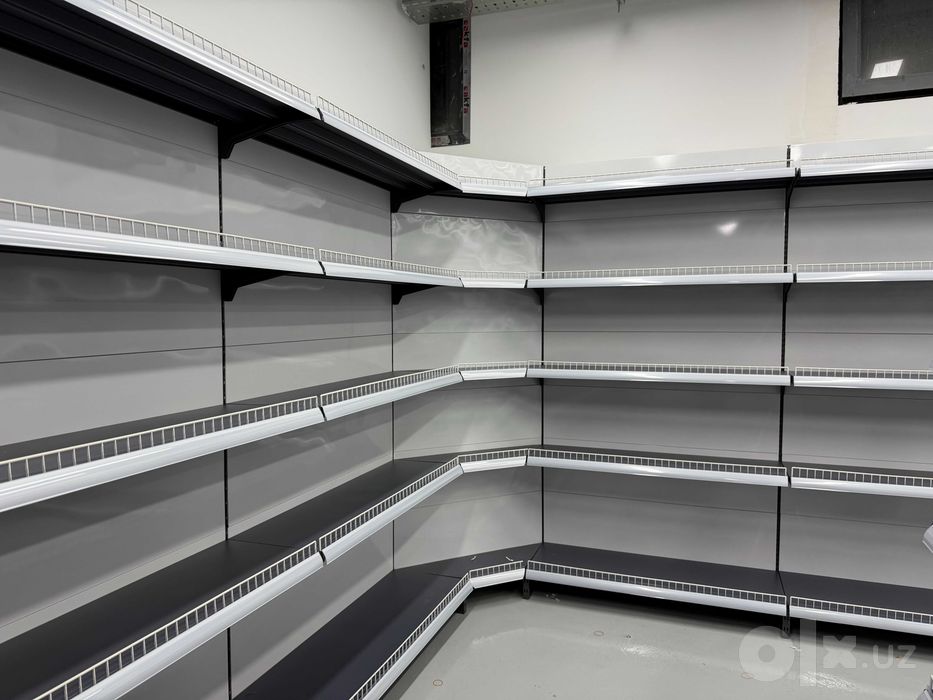 Supermarket uchun stellajlar | Торговые стеллажи | Тайёри бор | Полка