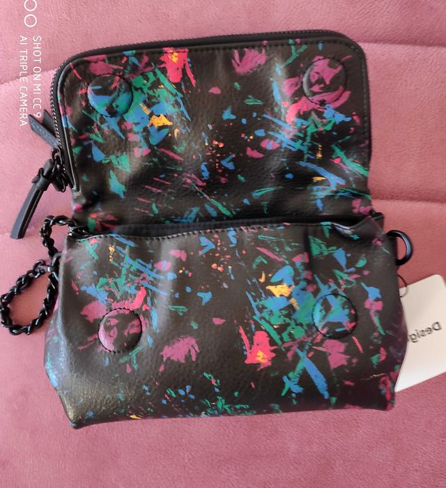 Desigual нова малка чанта с две дълги дръжки