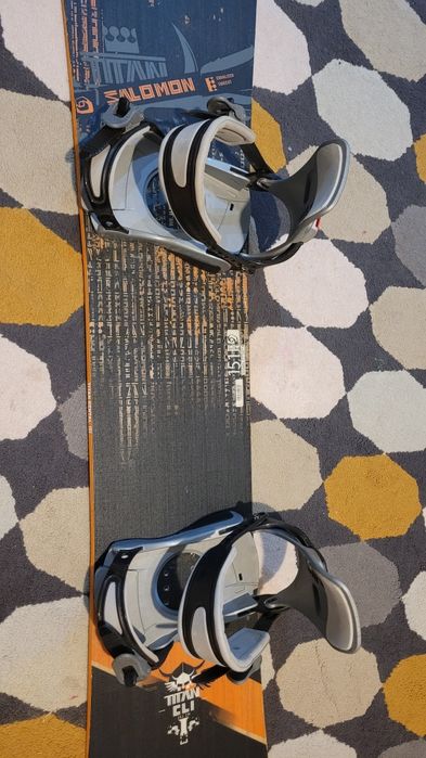 Placa snowboard SALOMON 151 cu legături LIMITED