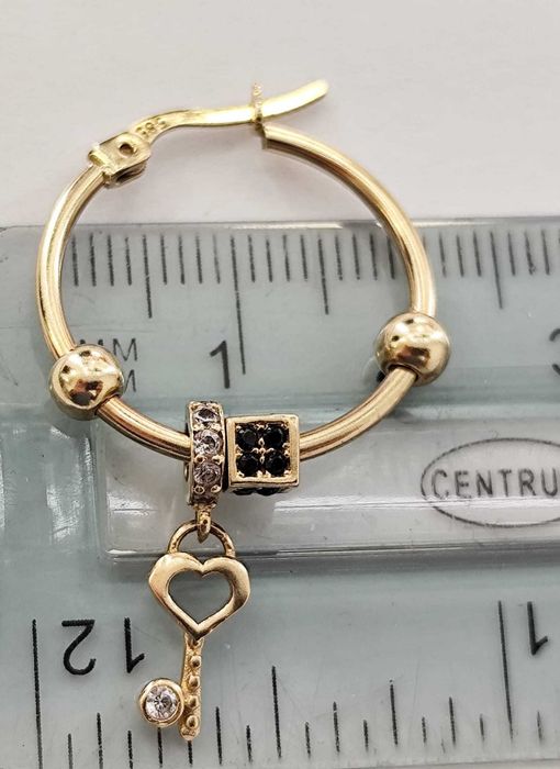 Cercei aur 14K 4.14gr (AG35 B 35147) Garantie 2 ani !
