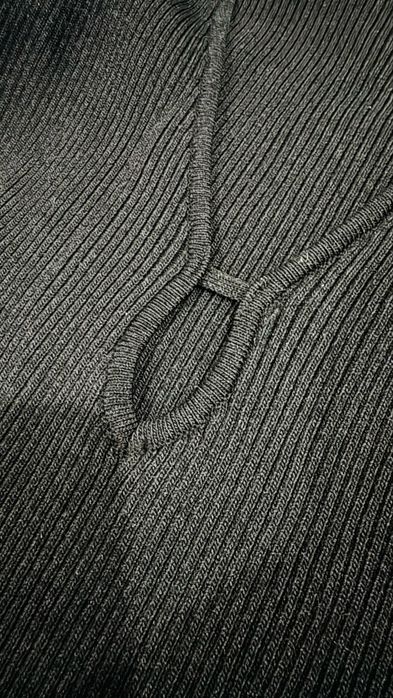 Мини платье вязаное