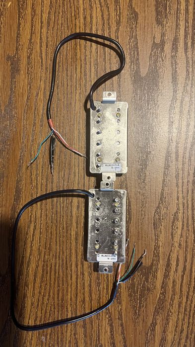 Set doze Humbucker Roswell HAF Alnico 5 (Bridge + Neck)cu 4fire lungi din fabrica