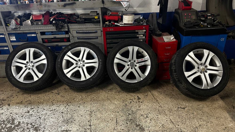 Jante 5x120 BMW Seria 5 F10  225 55 17 iarna Michelin Alpin 5