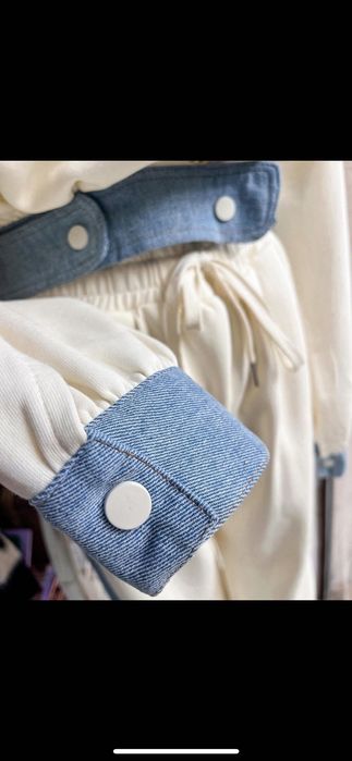 Бял дамски анцуг