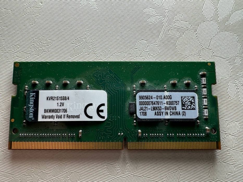 ddr4 Kingston 4gb original для ноутбука