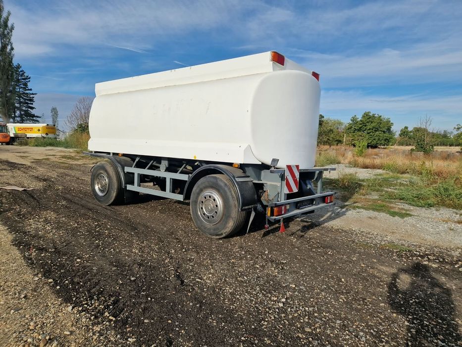 SUPER PREȚ  Remorcă cisternă 18000l aluminiu  pe perne  ! Pentru  agricultură    transport  apă  UAN