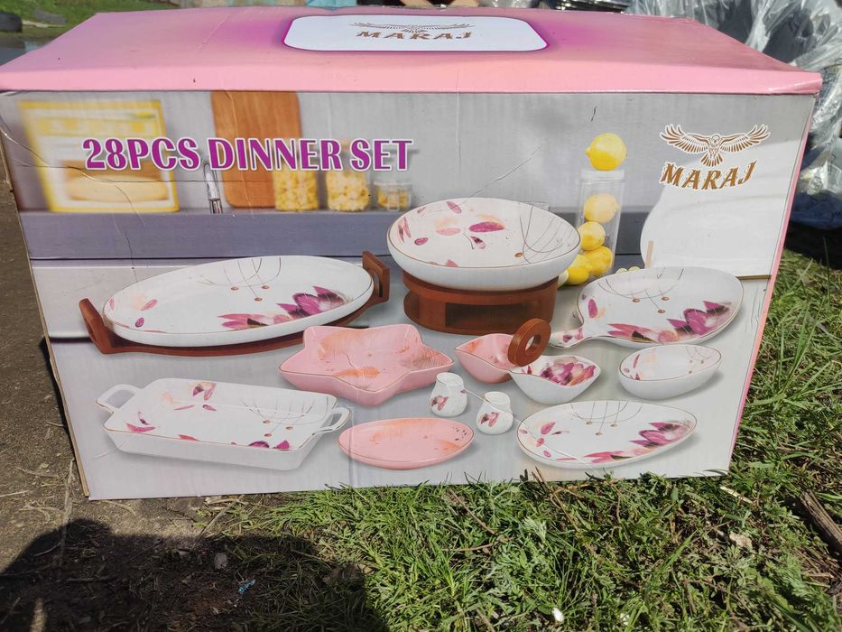 Наборы посуды 32 предмета и 28 предметов