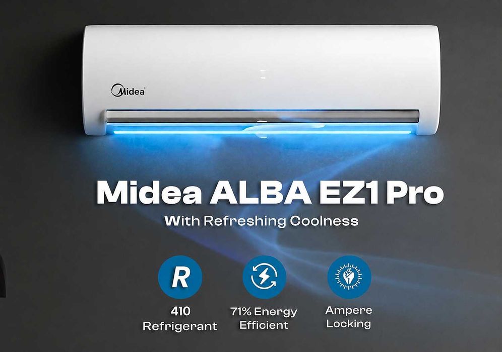 Кондиционер MIDEA модель ALBA Pro - 24,000 Btu / Inverter / Новинка !