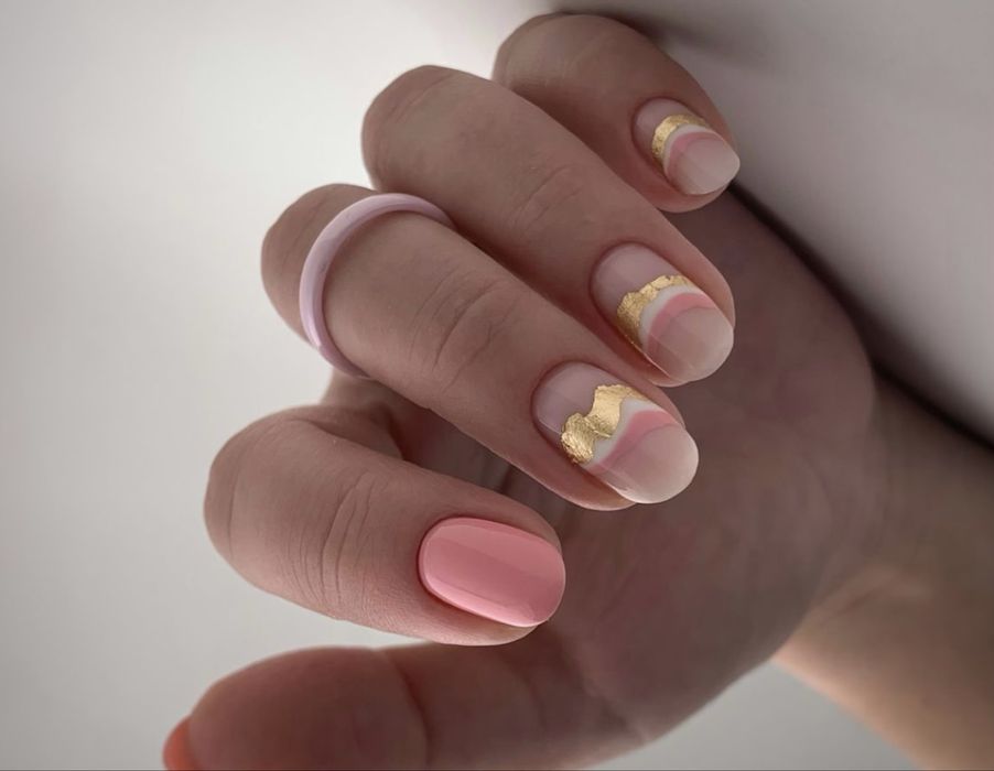 Unghii semi/gel drumul taberei