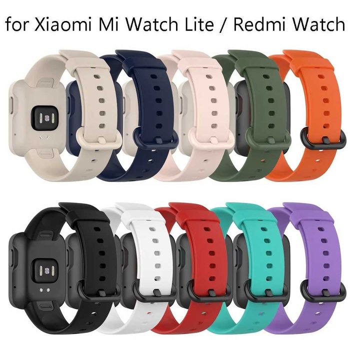 Силиконова каишка верижка Xiaomi Redmi Watch 1 / Xiaomi Mi Watch Lite