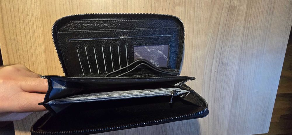 Голям Мъжки портфейл чанта клънч