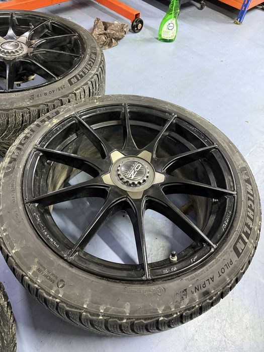 Set 4 jante OZ FORMULA HLT + anvelope iarna