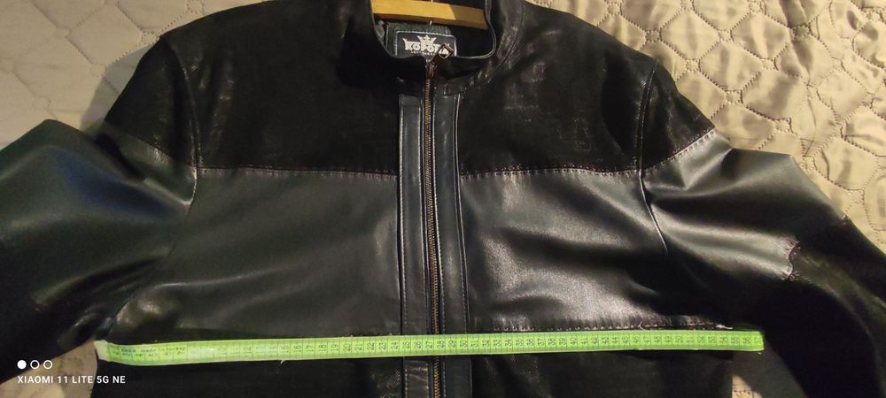 Мъжко кожено яке, естествена кожа