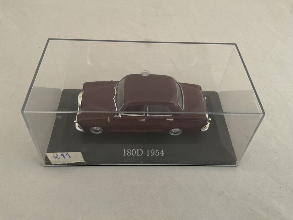 Колекционерски модели Mercedes-Benz 1:43 (SSK, 180D, Pullman, CLS) – метал