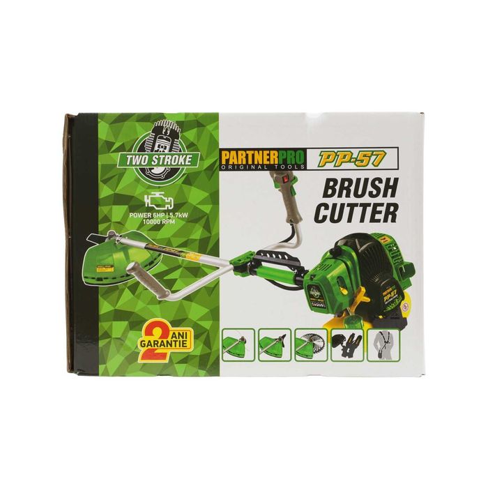 Motocoasa pe benzina PartnerPro PP57 , 6CP, 52CC, 2T