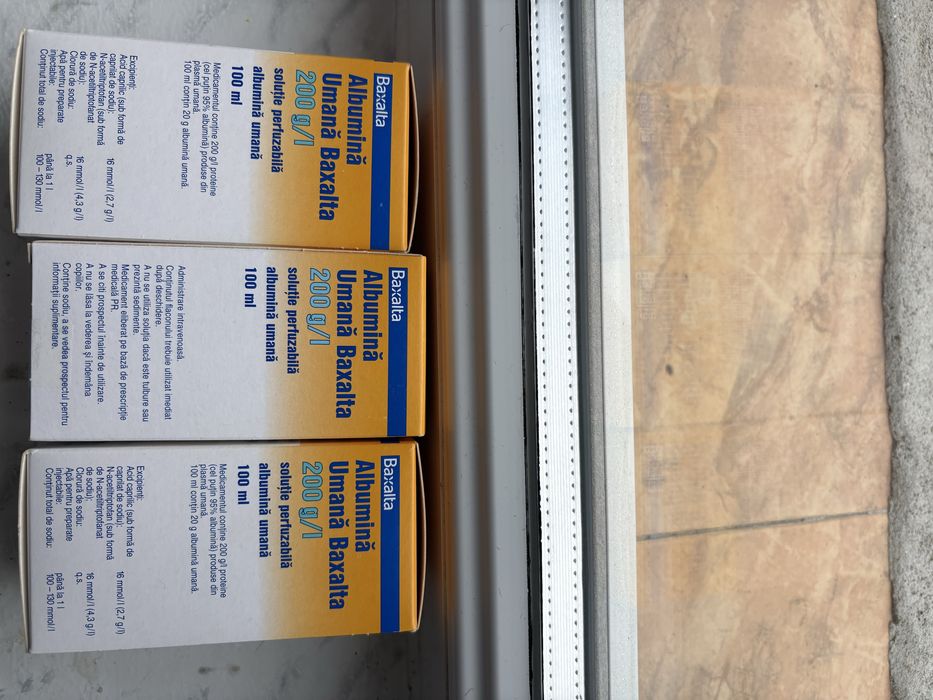 Albumină Umană Baxalta 200 g/l