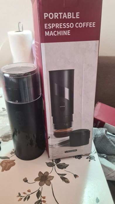 Espressor portabil pentru cafea, reîncărcabil USB