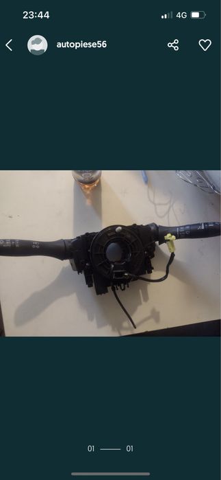 Maneta semnalizare stergatoare nissan x-trail 2018 piese dezmembrari