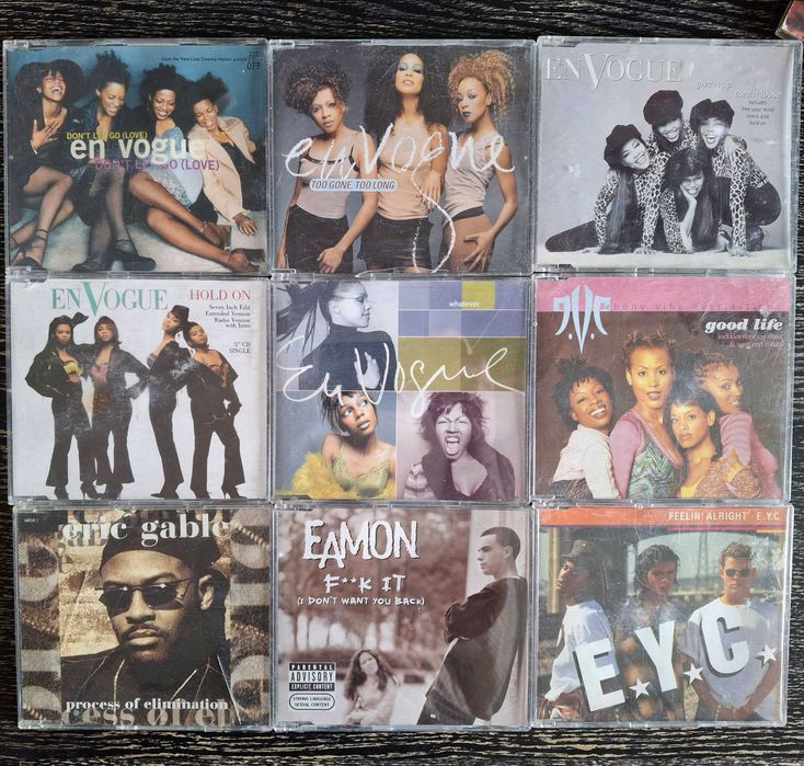 Hip Hop, R&B сингли за колекционери от Usher, TLC, Naughty by Nature, En Vouge, GUY, Twista, Eternal, Eric Benet, Horace Brown, Zhane, MN8 и още ...