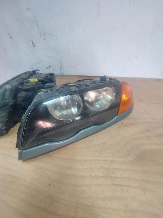 Фары БМВ  е46 дорест