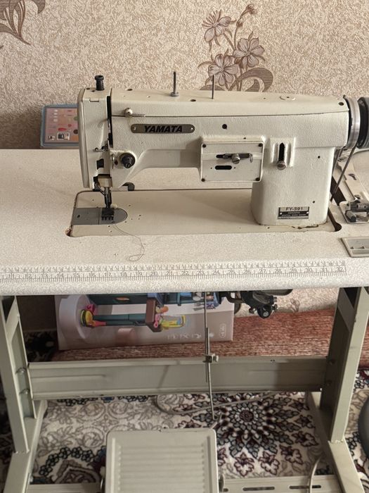 Tikuv mashinasi YAMATA FY‑391 — kuchli, tez va bardoshli mashina!