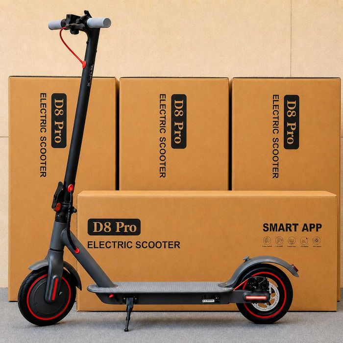 Електрическа тротинетка D8 Pro 350W | 31 км/ч, до 30 км пробег, APP, нова