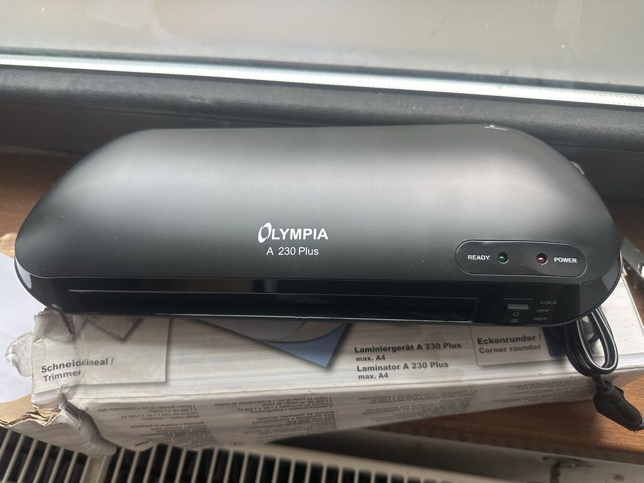 Laminator Olympia, A4, A230 Plus, temperatura ajustabila, 2 role presoare, 80-125 microni– caracterizare produs