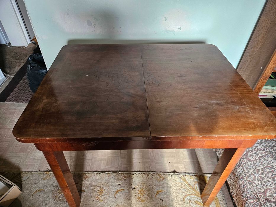 Vand mobila veche, lemn masiv, 5 componente,stare buna