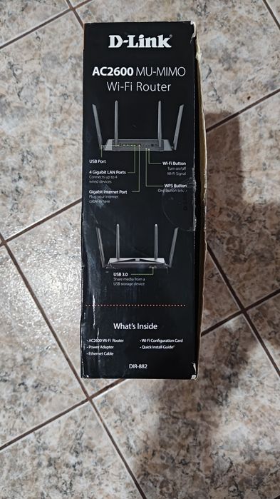 Router D-Link AC 2600 Mu-Mimo