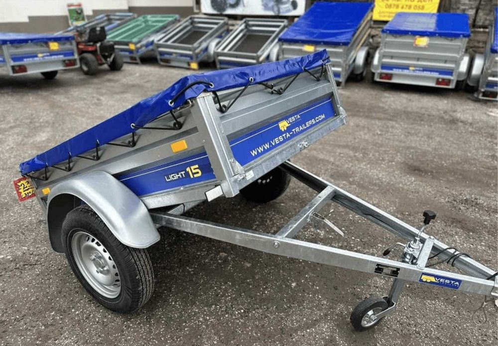 Самосвално ремарке за кола