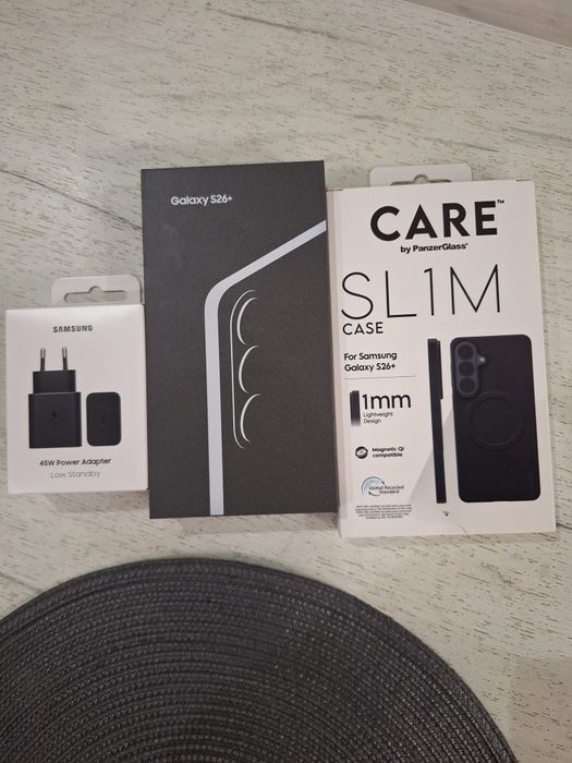 Samsung Galaxy S26 Plus 512GB / 12GB RAM + 45W Fast Charger + Case