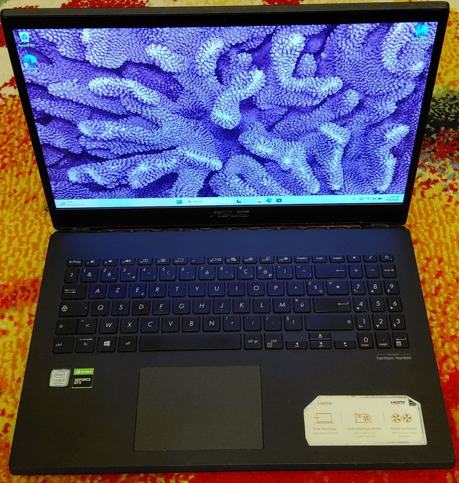 Laptop gaming Asus X571GT i5 9300h 16gb ram 512gb ssd GTX 1650 4GB