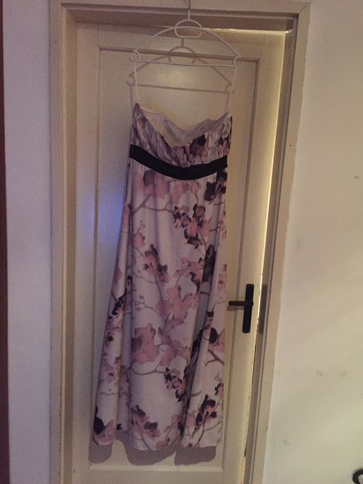 Rochie dama lunga, din voal