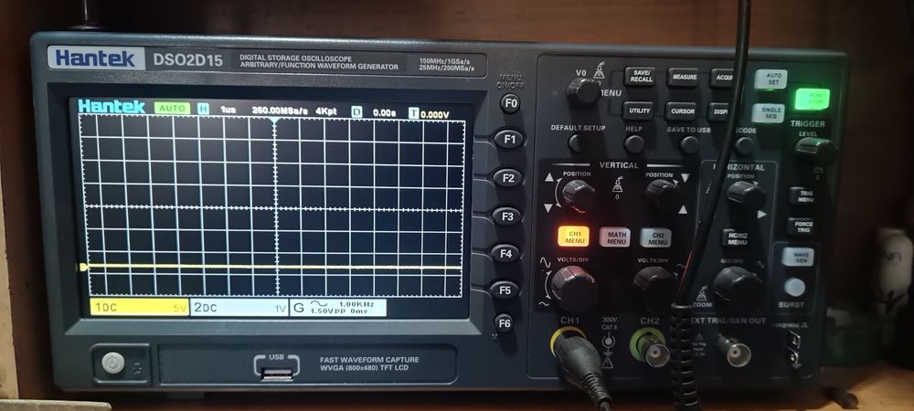 Осциллограф цифровой Hantek DSO2D15