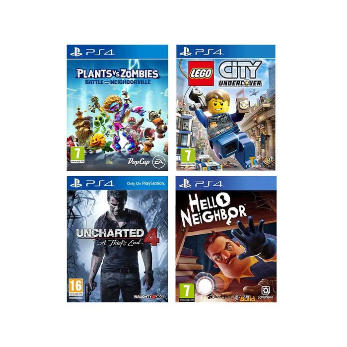 PlayStation 4 Slim 1TB + 2 контролера + игри – ПЪЛЕН КОМПЛЕКТ