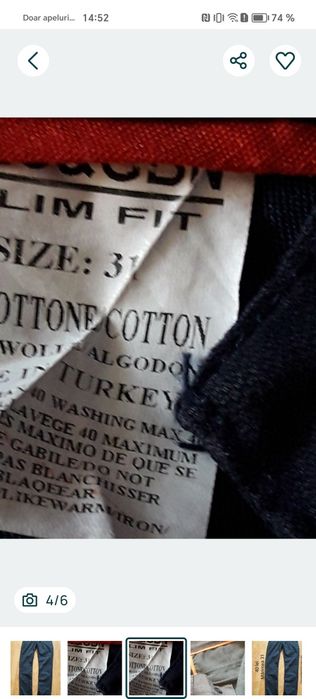 Pantaloni negri băieți