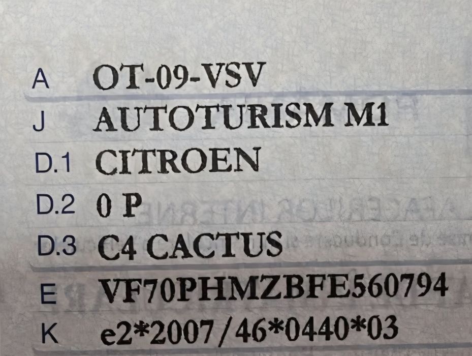 Citroën C4 Cactus 1.2 Benzină – Proprietar | 96.700 km | 35.000 lei