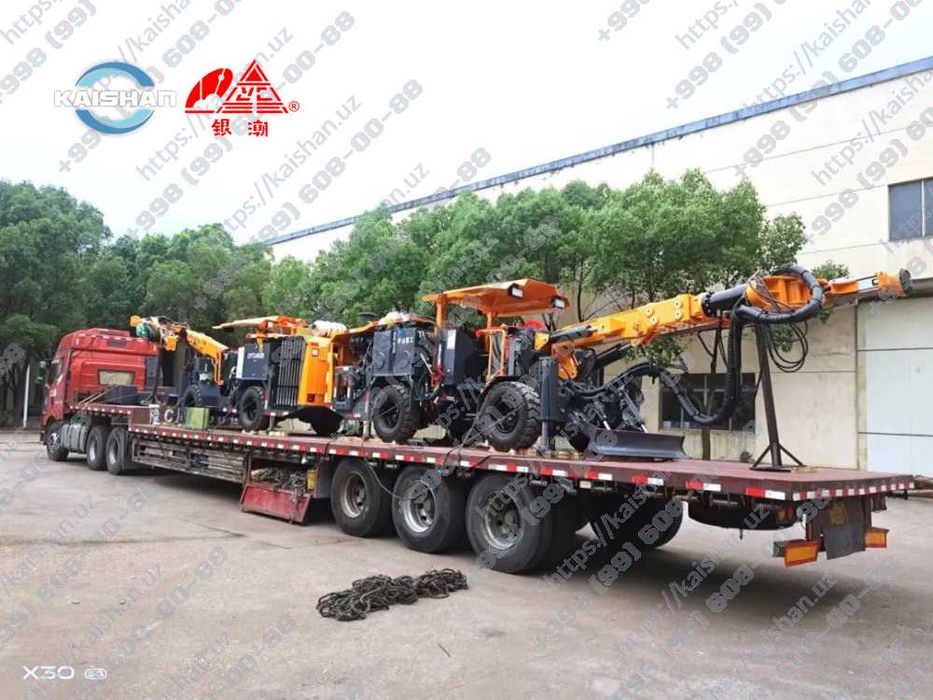 Проходческая буровая KAISHAN KJ311 — 1 стрела, тоннели 12-35 м ²