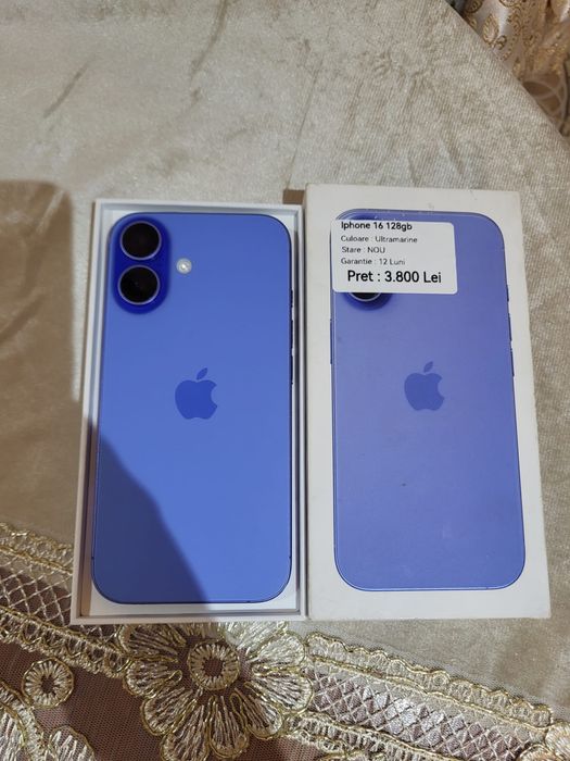 Vand iphone 16 UltraMarin 128gb