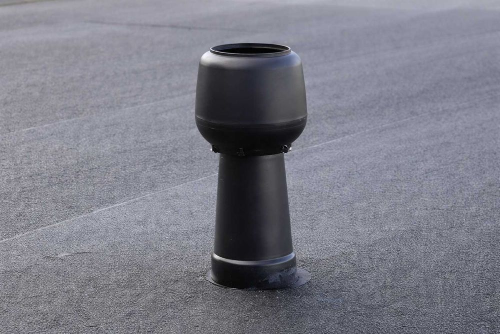 Аэратор кровельный пластиковый | для плоской кровли | Дефлектор