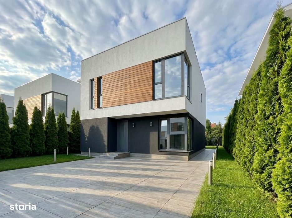 Ansamblu privat de case individuale, 5 camere, Toate utilitatile