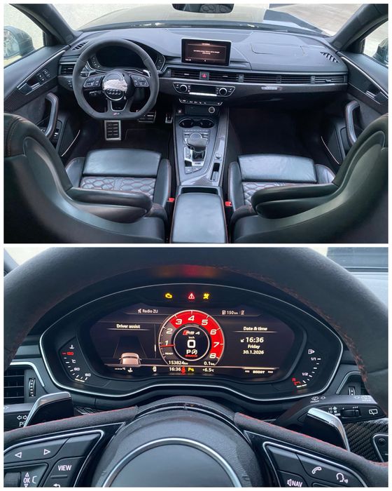 Audi RS4 450cp ceramic 2018 avariat