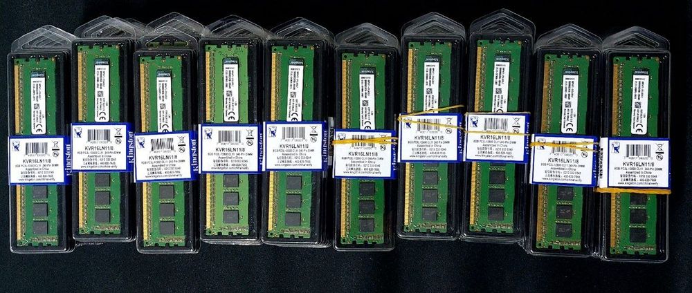 Kingston ValueRAM LV DDR3 DIMM 8 GB 1600,
8 Гб PC3-12800
Модуль памяти