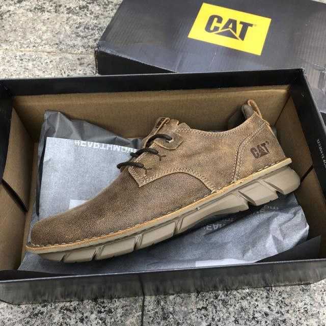 Кожаные туфли мокасины CAT Emanate в наличии 39-45 размер