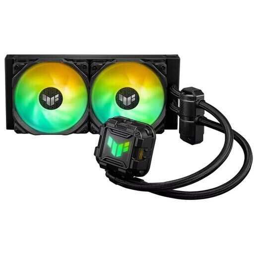 Vand cooler procesor cu lichid Asus TUF Gaming LC II 240 ARGB, 2x 120mm