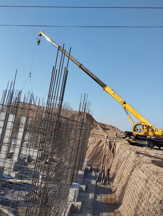 Avto kran va manipulyator xizmati 16 tonnadan 100 tonnagacha kran hizm