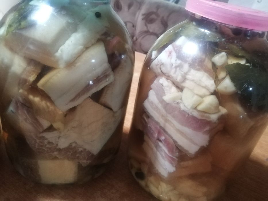 Продам сало в рассоле