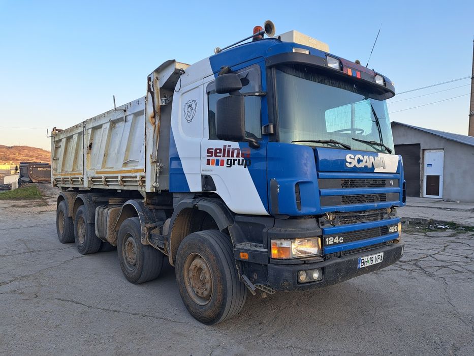 Scania basculabila 8x4